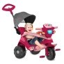 Triciclo Velobaby Reclinável com Capota - Pink - Bandeirante
