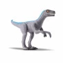 Triciclo com Fricção e Figura - Dino Island Adventure - Triciclo e Velociraptor - Silmar