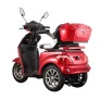 Triciclo Elétrico - Duos Eko-10 Pro - 1000w Lithium - Vermelho - Duos Bikes
