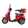 Triciclo Elétrico - Duos Eko-10 Pro - 1000w Lithium - Vermelho - Duos Bikes