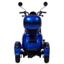 Triciclo Elétrico - MIA Tri 800w Lithium - Azul - Moto Chefe