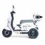 Triciclo Elétrico - MIA Tri 800w Lithium - Branco - Moto Chefe
