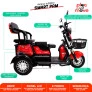 Triciclo Elétrico - Smart PAM - 800w 48v - Vermelho - Plug and Move