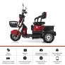 Triciclo Elétrico - Smart PAM 800w 48v - Vermelho - Plug and Move