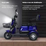 Triciclo Elétrico - Up Smart PAM 800w - Azul - Plug and Move