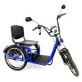 Triciclo Elétrico - Village PAM - 800w - Azul - Plug and Move
