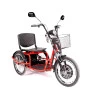 Triciclo Elétrico - Village PAM - 800w Lithium - Vermelho - Plug and Move