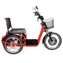 Triciclo Elétrico - Village PAM - 800w Lithium - Vermelho - Plug and Move