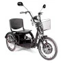 Triciclo Elétrico - Village PAM - Cesta - 800w - Preto - Plug and Move