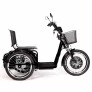 Triciclo Elétrico - Village PAM - Cesta - 800w Lithium - Preto - Plug and Move (1)