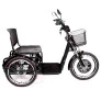 Triciclo Elétrico - Village PAM - Cesta - 800w Lithium - Preto - Plug and Move (1)