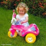 Triciclo Fofy Infantil com Haste Removível - Rosa - Cotiplás