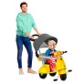 Triciclo Infantil - Passeio e Pedal - Banderetta com Capota - Amarelo - Bandeirante