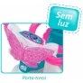 Triciclo Infantil - Passeio e Pedal - Butterfly - Rosa - Magic Toys