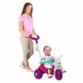 Triciclo Infantil - Passeio e Pedal - Europa - Rosa - Bandeirante
