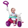 Triciclo Infantil - Passeio e Pedal - Europa - Rosa - Bandeirante