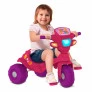 Triciclo Infantil - Passeio e Pedal - Rosa - Bandeirante
