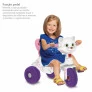 Triciclo Infantil - Passeio e Pedal - Tonkinha - Gatinha - Bandeirante