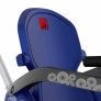Triciclo Infantil - Passeio e Pedal - Velobaby Reclinável - Azul-Preto - Bandeirante