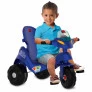 Triciclo Infantil - Passeio e Pedal - Velobaby Reclinável - Azul-Preto - Bandeirante