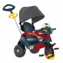 Triciclo Infantil - Passeio e Pedal - Velobaby Reclinável - Azul - Bandeirante