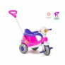 Triciclo Infantil - Passeio e Pedal - Velocita - Rosa - Calesita