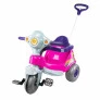 Triciclo Infantil - Passeio e Pedal - Velocita - Rosa - Calesita