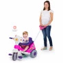 Triciclo Infantil - Passeio e Pedal - Velocita - Rosa - Calesita