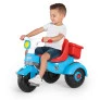 Triciclo Infantil - Passeio e Pedal - Velocita Classic - Azul - Calesita