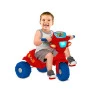 Triciclo Infantil - Passeio e Pedal - Vermelho - Bandeirante