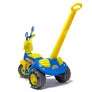 Triciclo Infantil Baby Music com Haste e Som - Azul - Cotiplás
