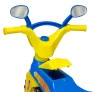 Triciclo Infantil Baby Music com Haste e Som - Azul - Cotiplás
