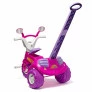 Triciclo Infantil Baby Music com Haste e Som - Rosa - Cotiplás