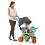 Triciclo Infantil com Capota - Passeio e Pedal - Azul - Bandeirante
