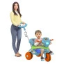 Triciclo Infantil com Capota - Passeio e Pedal - Azul - Bandeirante