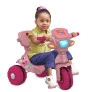 Triciclo Infantil com Capota - Passeio e Pedal - Rosa - Bandeirante