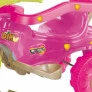 Triciclo Infantil com Empurrador - Tico-Tico Dino - Pink - Magic Toys