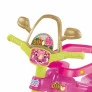 Triciclo Infantil com Empurrador - Tico-Tico Dino - Pink - Magic Toys