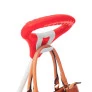 Triciclo Infantil com Haste Direcionável Velocita - Vermelho - Calesita