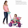 Triciclo Infantil Velobaby - Passeio e Pedal - Rosa - Bandeirante