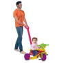 Triciclo Mototico - Passeio e Pedal - Rosa-Verde - Bandeirante