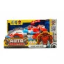 Veículo com Luz e Som - Auto Robótico - Carro Vira Robô - Vermelho - Toyng