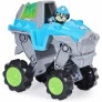 Veículo de Fricção e Figura - Dino Rescue - Deluxe - Patrulha Canina - Rex - Sunny