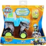 Veículo de Fricção e Figura - Dino Rescue - Deluxe - Patrulha Canina - Rex - Sunny