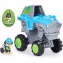 Veículo de Fricção e Figura - Dino Rescue - Deluxe - Patrulha Canina - Rex - Sunny