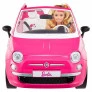 Veículo e Boneca - Barbie - Fiat 500 - Carro Conversível da Barbie - Mattel