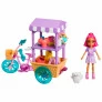 Veículo e Boneca - Polly Pocket - Bicicleta de Doces da Margot - Mattel