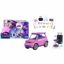 Veículo e Cenário - Barbie Big City Big Dreams - Carro e Palco - Mattel