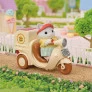 Veículo e Cenário - Sylvanian Families - Quiosque de Hambúrguer - Epoch Magia