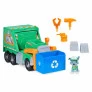 Veículo e Figura - Patrulha Canina - Caminhão de Reciclagem - Rocky - Sunny